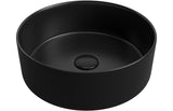 Aquarius V-Series 2 Round 0TH Vessel Wash Bowl 355mm Matt Black AQVS0044