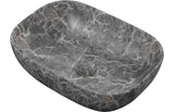 Aquarius V-Series 4 Luxury 0TH Vessel Wash Bowl 460mm Grey Marble Effect AQVS0072