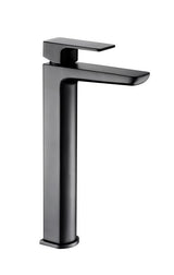 Aquarius Hydro Tall Mono Basin Mixer Tap Matt Black AQHY08MB