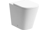 Aquarius Laura Rimless Back to Wall Short Projection WC