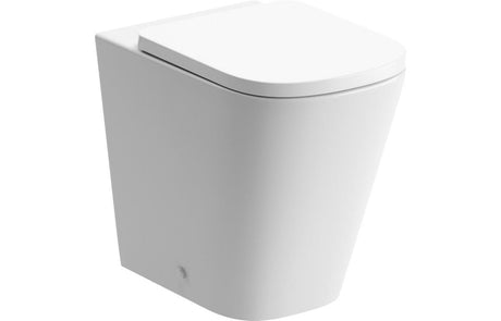 Aquarius Laura Rimless Back to Wall Short Projection WC