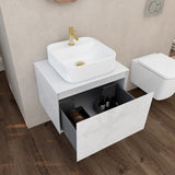 Aquarius JF-Series 420MM Countertop Basin 1TH White