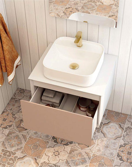 Aquarius JF-Series 420MM Countertop Basin 1TH White