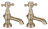 Aquarius Chic Bath Pillar Taps (Pair)