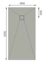 Aquarius LevAqua Wetroom Tray with End Drain Complete Kit