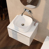 Aquarius JF-Series 400MM Countertop Basin White