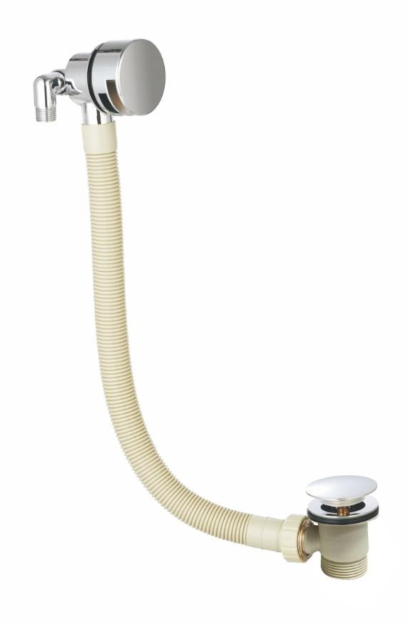 Aquarius FT Overflow Bath Filler and Easy Clean Waste Kit Chrome AQFT89CR