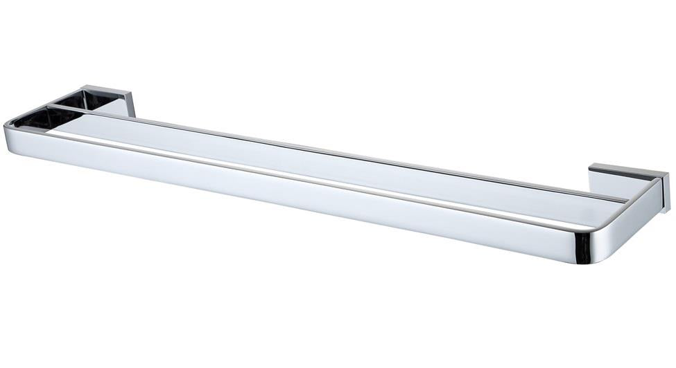 Aquarius FT Double Towel Bar 600mm Chrome AQFT40CR