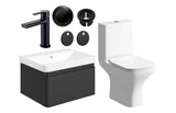 Aquarius Sophie 605mm Vanity Unit and WC Set with Finishes