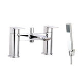 Aquarius Hydro Bath Shower Mixer Tap with Shower Kit