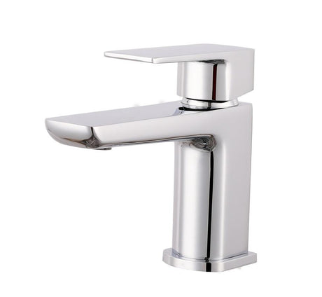 Aquarius Hydro Mini Mono Basin Mixer Tap inc Waste Chrome AQHY07CR