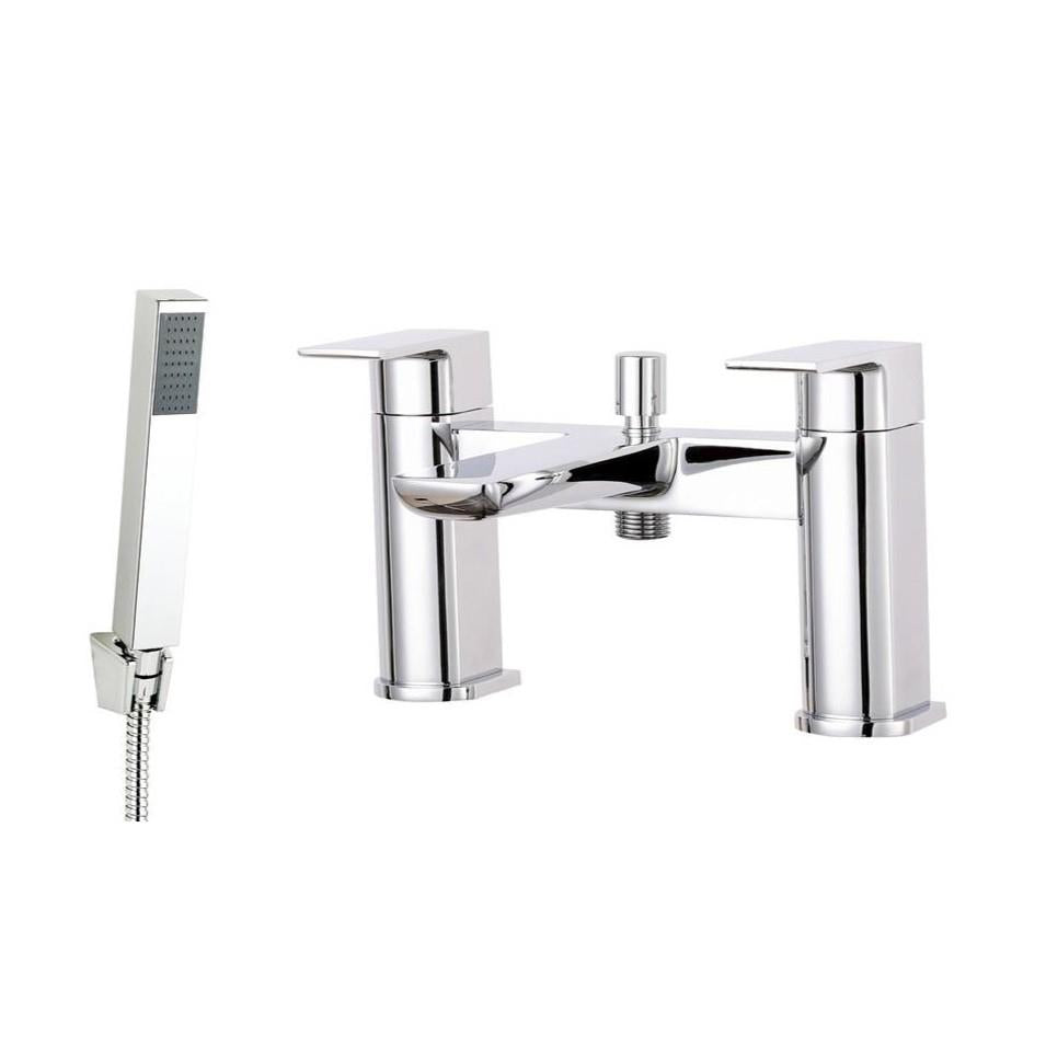 Aquarius Hydro Bath Shower Mixer Tap with Shower Kit