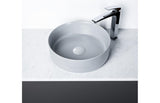 Aquarius V-Series 2 Round 0TH Vessel Wash Bowl 355mm Matt Light Grey AQVS0042