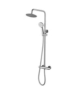 Aquarius RainLux Eco Round Adjustable Exposed Bar Shower System