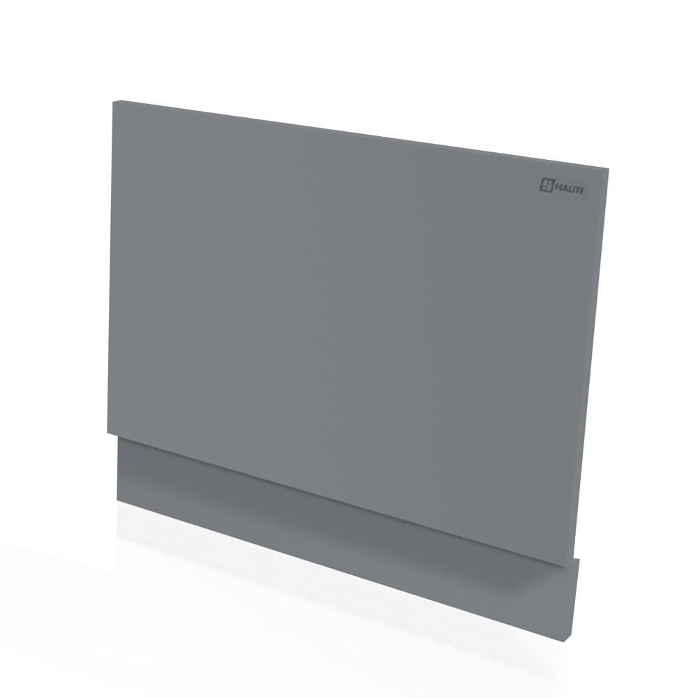 Aquarius Halite Waterproof End Bath Panel Matt Grey 900mm