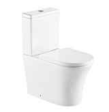 Aquarius K-Series Rimless Back to Wall Close Coupled Toilet, Cistern and Soft Close Seat AQKS541