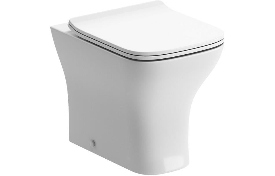 Aquarius Sequoia Back To Wall Toilet With Slim Soft Close Seat AQSQ0172