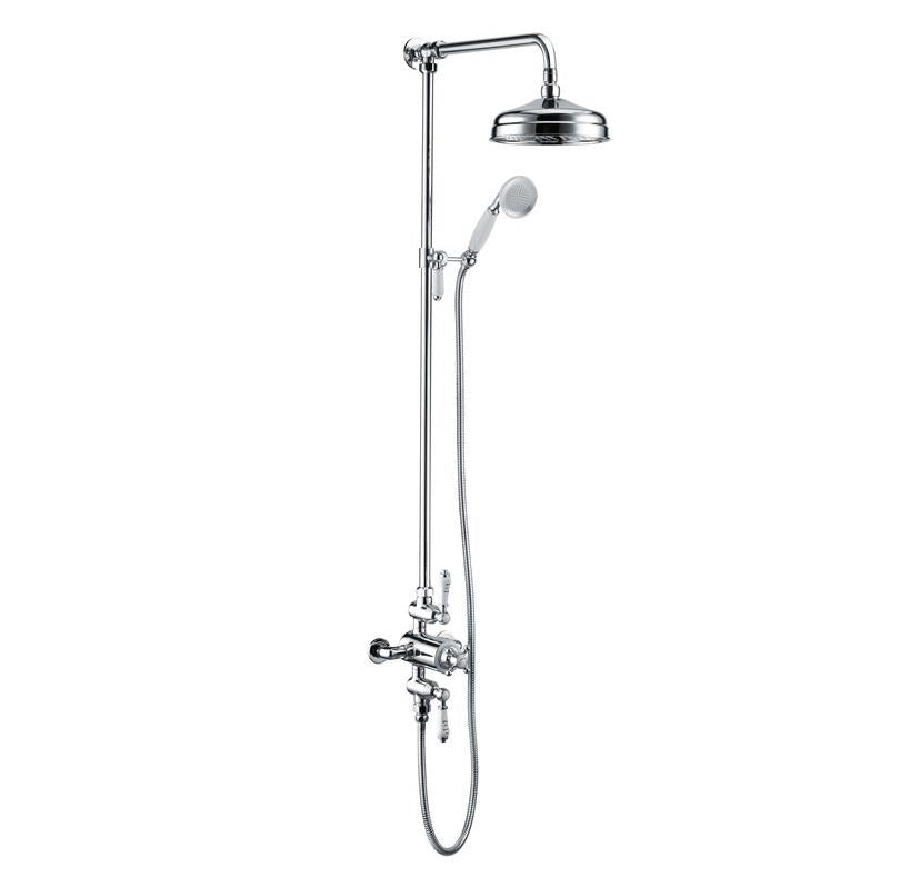 Aquarius Chic Thermostatic Exposed Adjustable Shower Kit