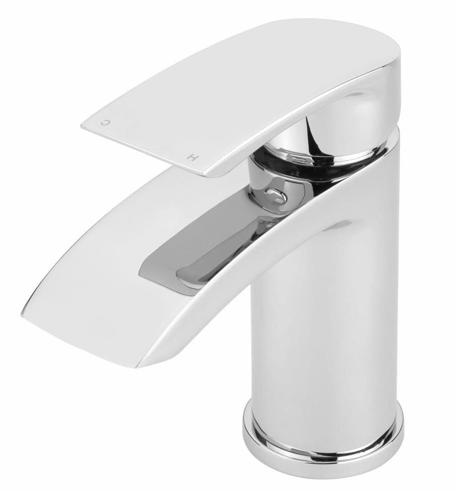 Aquarius Arc Mono Basin Mixer Tap inc Waste Chrome AQAC05CR