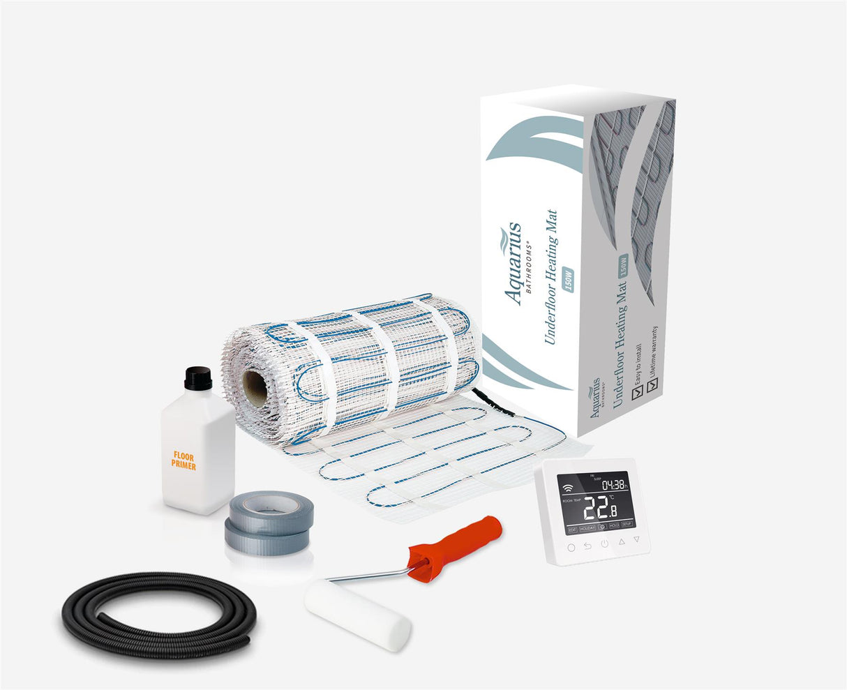 Aquarius Underfloor Electric Heating Kit - 100 Watts