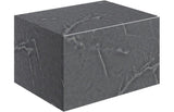 Aquarius Marblesque One Drawer Storage Unit Grey Marble Effect