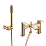 Aquarius Arc Bath Shower Mixer Tap with Shower Kit