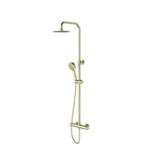 Aquarius RainLux Eco Round Adjustable Exposed Bar Shower System