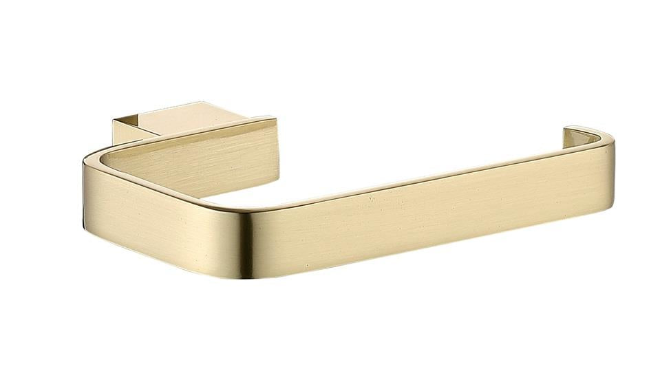 Aquarius FT Toilet Roll Holder Brushed Brass AQFT31BB