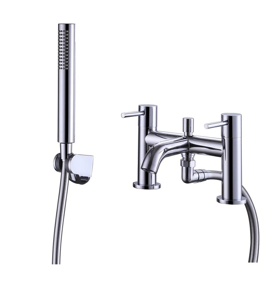 Aquarius RF-Series Bath Shower Mixer Tap inc Kit Chrome AQRF04CR