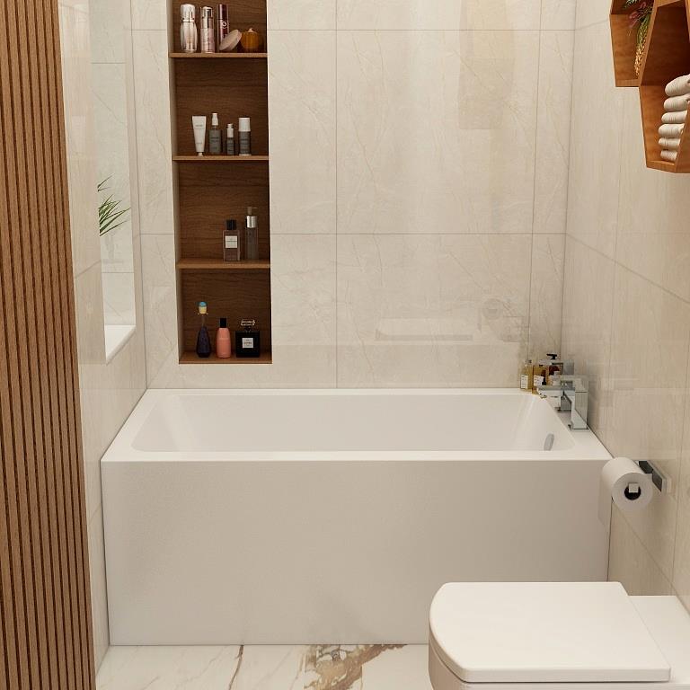 Aquarius Aaron Single Ended Standard Bath