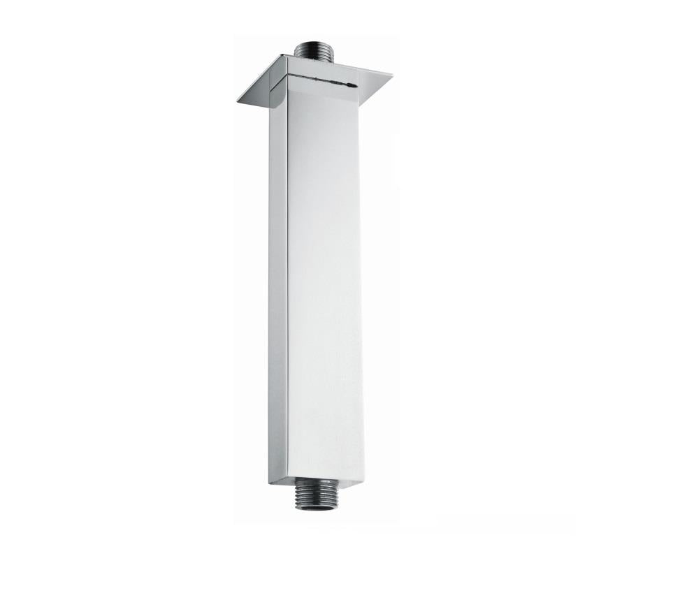 Aquarius RainLux 120MM Square Ceiling Shower Arm Chrome AQRL04CR