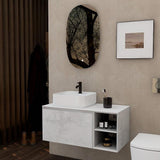 Aquarius JF-Series 900mm Single Drawer Vanity Unit with Countertop