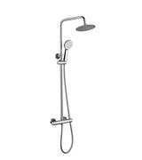 Aquarius RainLux Eco Round Adjustable Exposed Bar Shower System