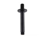 Aquarius RainLux 120MM Round Ceiling Shower Arm Matt Black AQRL03MB