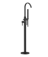 Aquarius Evolution Floorstanding Bath Shower Mixer Tap Matt Black AQEV1132