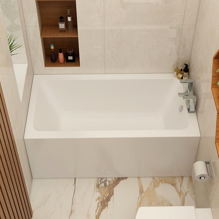 Aquarius Aaron Single Ended Standard Bath