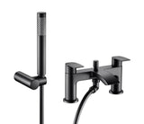 Aquarius Arc Bath Shower Mixer Tap with Shower Kit