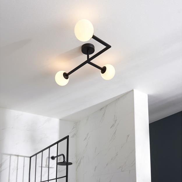 Aquarius Lumen Orb Trio Ceiling Light