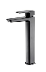 Aquarius Hydro Tall Mono Basin Mixer Tap Matt Black AQHY08MB