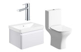 Aquarius Sophie 605mm Vanity Unit and WC Set with Finishes