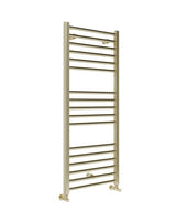 Aquarius Auro Towel Rail in Brushed Brass