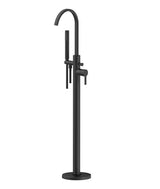 Aquarius Evolution Floorstanding Bath Shower Mixer Tap Matt Black AQEV1132