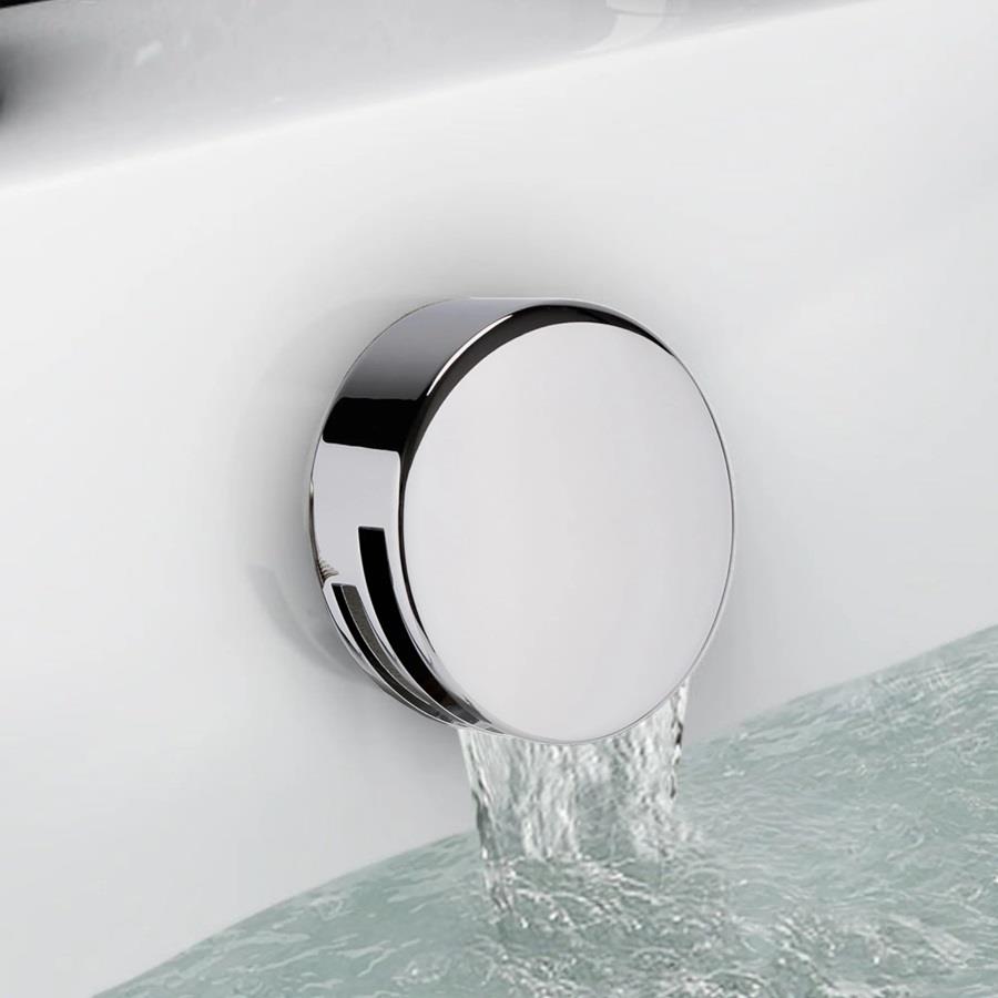 Aquarius FT Overflow Bath Filler and Easy Clean Waste Kit Chrome AQFT89CR