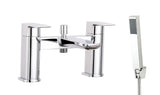 Aquarius Hydro Bath Shower Mixer Tap inc Kit Chrome AQHY04CR