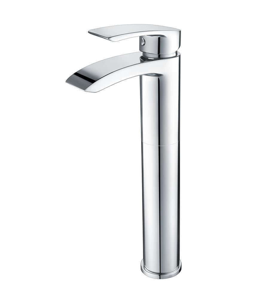 Aquarius Arc Tall Mono Basin Mixer Tap Chrome AQAC08CR