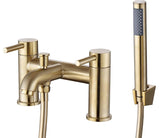 Aquarius Zanelli Bath Shower Mixer Tap with Shower Kit