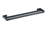 Aquarius FT Double Towel Bar 600mm Matt Black AQFT40MB