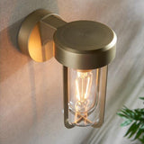 Aquarius Lumen Lamp Single Wall Light in Brushed Brass