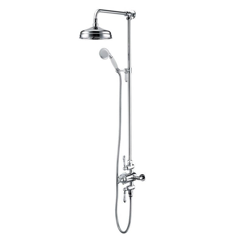 Aquarius Chic Thermostatic Exposed Adjustable Shower Kit