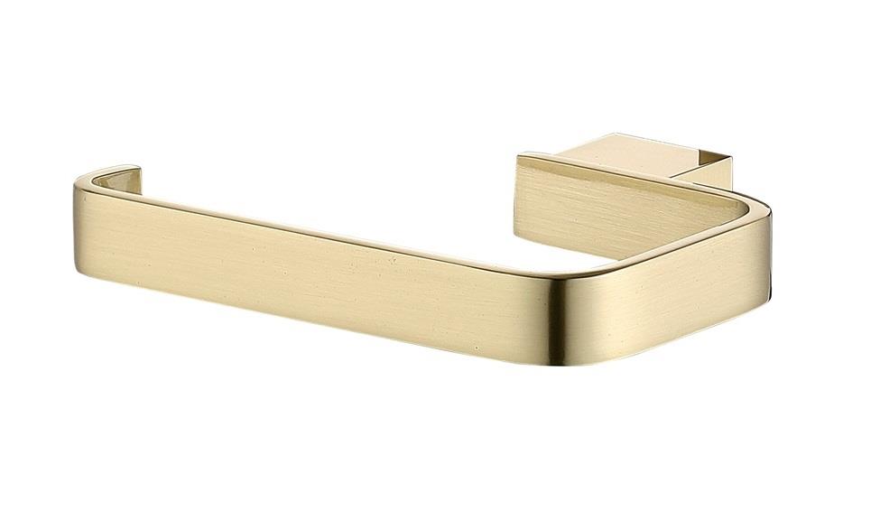 Aquarius FT Toilet Roll Holder Brushed Brass AQFT31BB